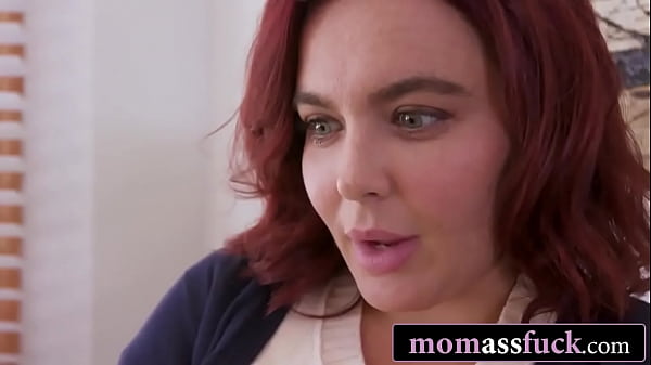 Image Lonely Big Ass MILF Giving Stepsons Anal Experience For X-Mas