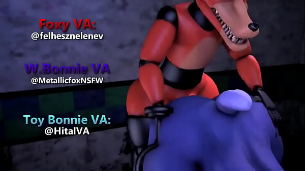 Image Foxy and Bonnie fucks toy Bonnie