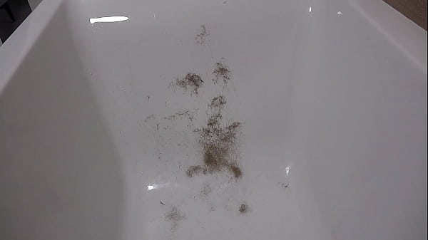 Image Shaving hairy pussy. A curvy milf with a clipper trims her bush from her mature cunt. Amateur fetish. ASMR.