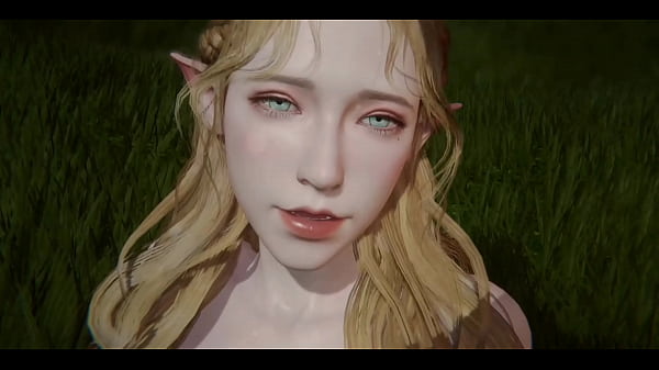 Image Uncensored hentai / 3D | Eileen wet pussy gets fucked in the woods and orgasms hard | Elf | Rise of Eros