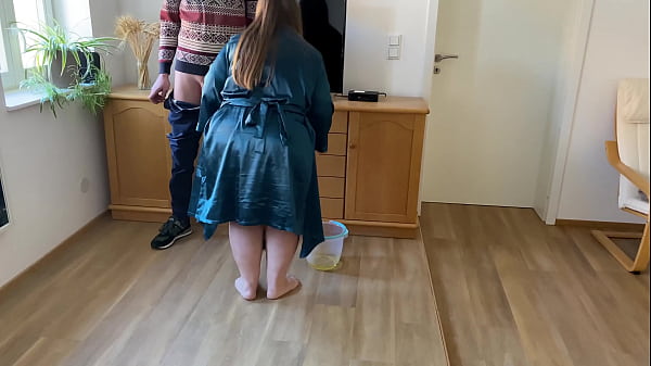 Image Mother in law sucks my dick and shows off her fat ass and hairy pussy