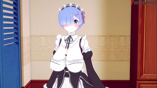 Image Rem boobjob Sucking and fucking | 1 | big boobs maid Re: Zero | Watch the full and POV version on Sheer or PTRN: Fantasyking3
