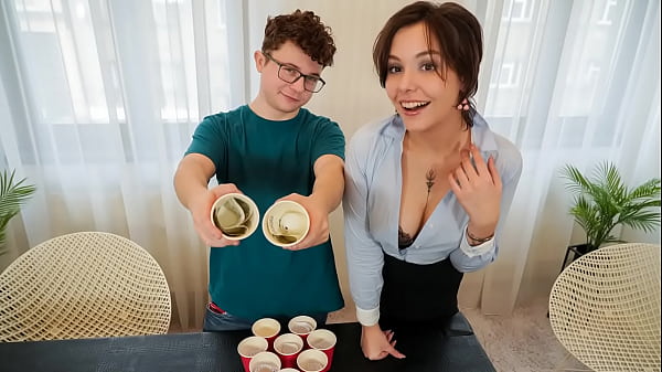 Image Nerdy Guy Loses His Gorgeous Czech Girlfriend In a Party Game