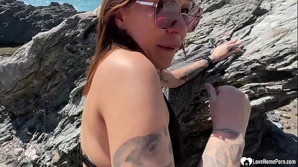 Image Beauty at the beach wanted some hard sex