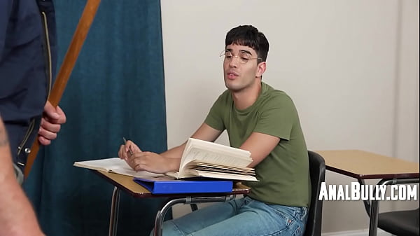 Image Smug Twink Student Taught A Lesson By Buff Janitor - AnalBully
