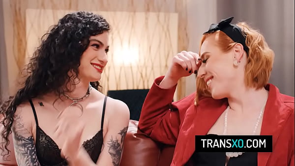 Image Trans girl Shiri Allwood licks and fucks her female costar