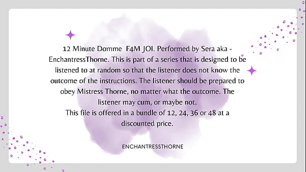 Image F4M FemDom JOI 6