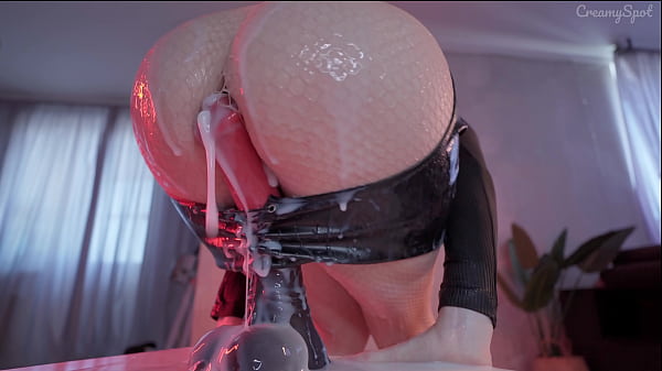 Image Office Lady Fucks with Monster Cock. Creampie overflow