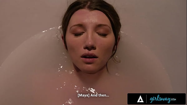 Image GIRLSWAY - I Masturbated In My Bathtub While Fantasizing Of Dominating Leana Lovings In Sex Dungeon