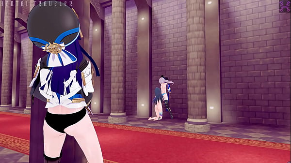 Image Honkai Star Rail: Pela lewd diary. (Bronya, Seele, Pela, Serval)