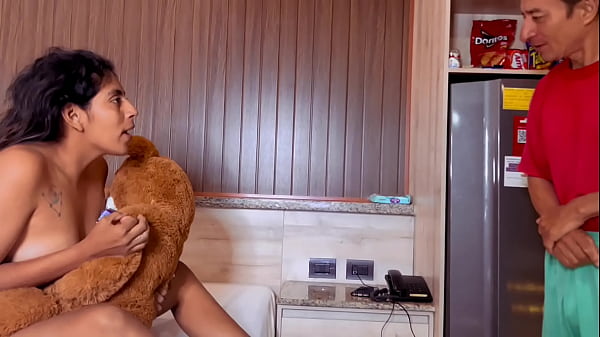 Image horny stepmother, a nympho and very sexy, is discovered by her stepson fucking with his toy