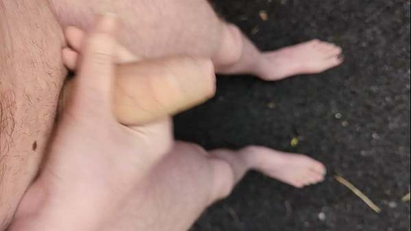 Image Risky masturbating outside at midday