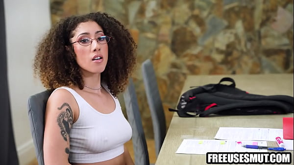 Image Horny step dad bangs step daughter while she studies