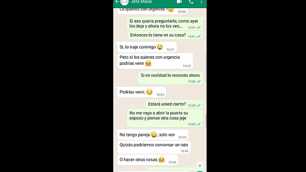 Image La puta de mi jefa me invita a coger a su casa