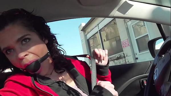Image Driving around while ball gagged