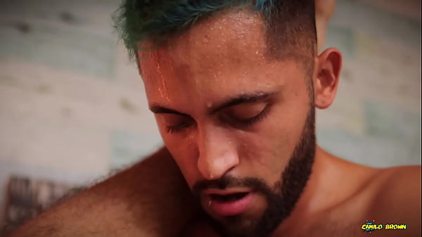 Image Big Cock Bareback Anal Camilo Brown And Damian Kissing Sucking Fucking and Shooting Their Cum Loads