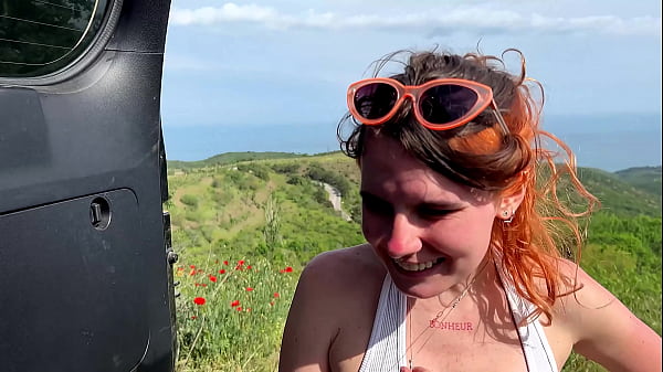 Image Helpful Chick Turns Parking Favor into Hot Outdoor Sex Adventure