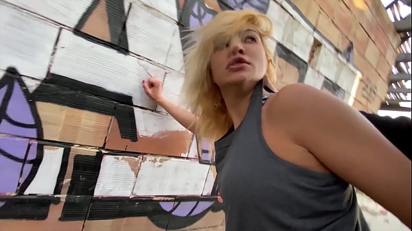 Image HORNY BEAUTY FUCKED BY RANDOM GUY IN ABANDONED HOUSE