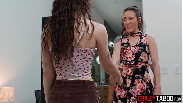 Image Naughty MILF with perfect ass Sinn Sage lesbian fucks hot teen Liz Jordan