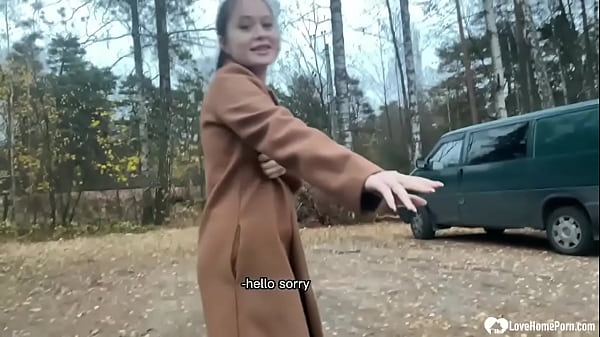 Image Picked up babe gets fucked by the car