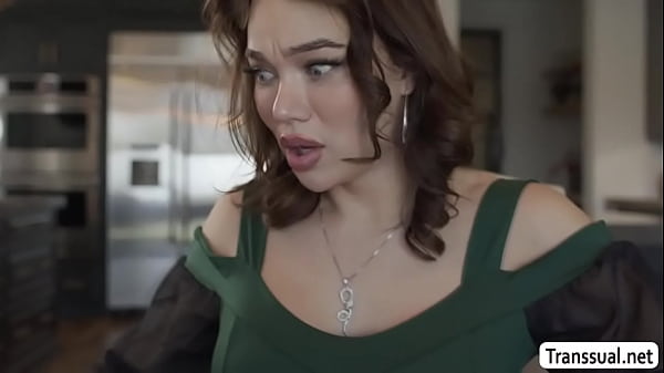 Image Slut Coco Lovelock gets fucked by two Trans babe