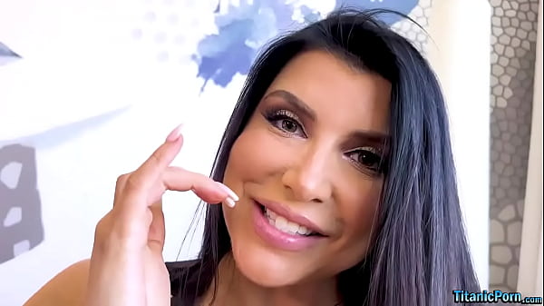 Image Brunette Milf Romi Rain Rides Uncircumcised Cock