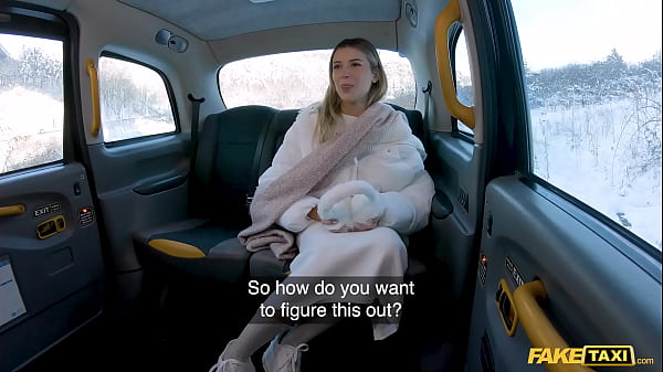 Image Fake Taxi Stunning Lingerie Model is Happy to have Hard Fast Sex with the driver