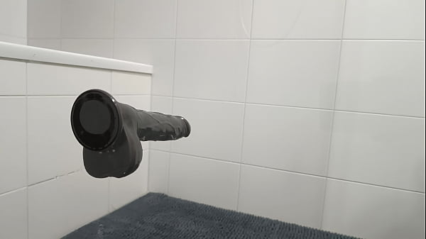Image Butter lube inserted and using telescopic thrusting dildo to anal orgasm and finish with own cum in ass 4K 2160p UHD