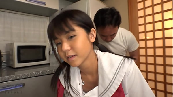 Image Petite japanese teen student fucking in the kitchen