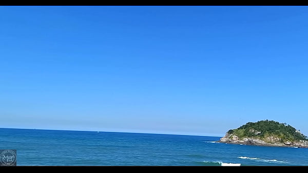 Image Casal de namorados excitados, no verdadeiro sexo amador na praia