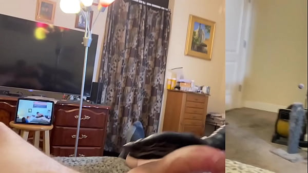 Image POV Metal Granny Carmen Sucks Cock