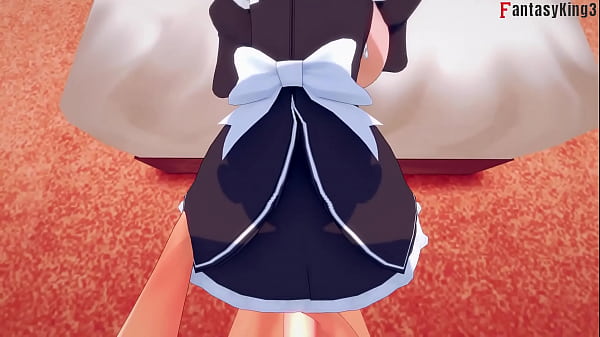Image Rem fucking | 3 | Big Boobs maid Re: Zero | Watch the full and POV version on Sheer or PTRN: Fantasyking3