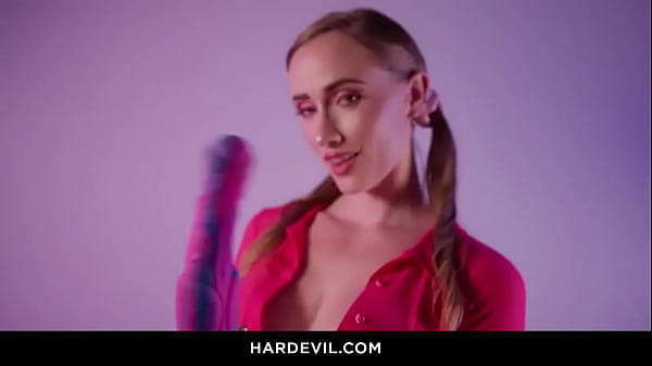 Image Big titted Scarlet Chase anal play with huge monster dildo