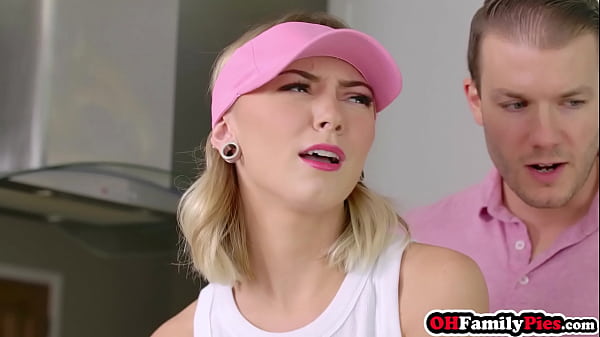 Image Naughty teen stepsister Chloe Temple gets a hole in one and enjoyed stepbrothers stick