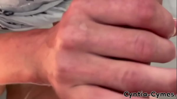 Image Blow Job when He watches My Porn on Laptop with a lot Cum In My Mouth