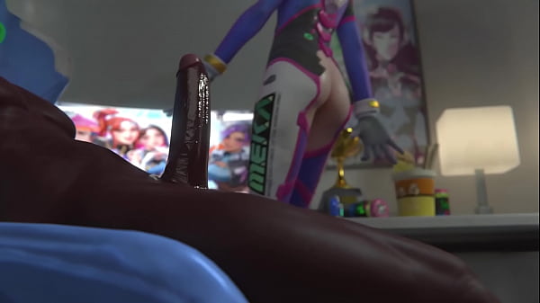 Image D.Va conoce el poder de un negro en su vagina