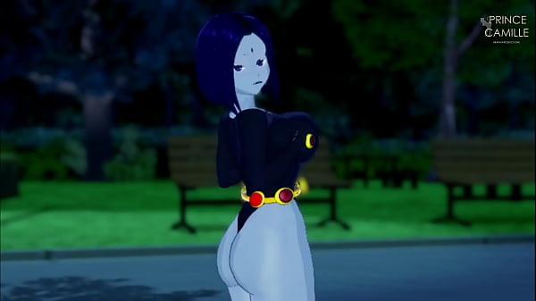 Image Raven horny big thighs JOI and facial in a dark forest - Teen Titans