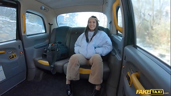 Image Fake Taxi Sexy Film Student makes her very own sex tape with a taxi driver