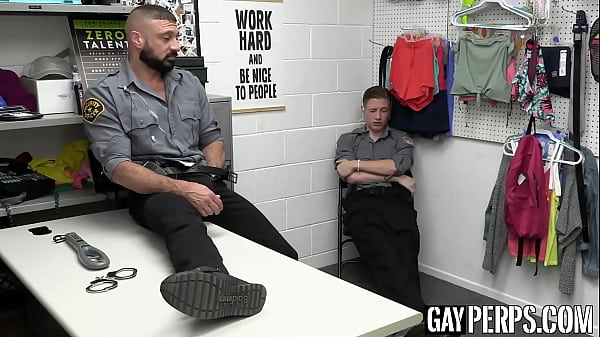 Image Twink gay Cole Church pleasured by hunk officer Marco Napoli