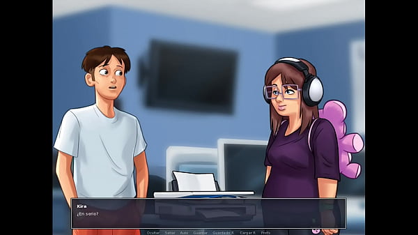 Image Summertime Saga Cap 31 - mi amiga me muestra sus tetas en el ba&ntilde_o