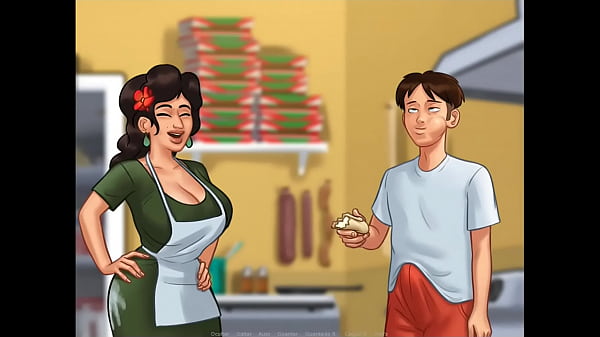 Image Summertime Saga Cap 29 - la esposa de mi jefe me chupa la polla y me corro en su boca