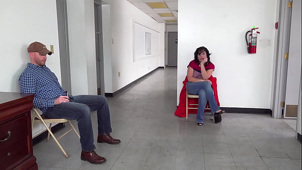 Image Milf gags on jizz - doctor's waiting room