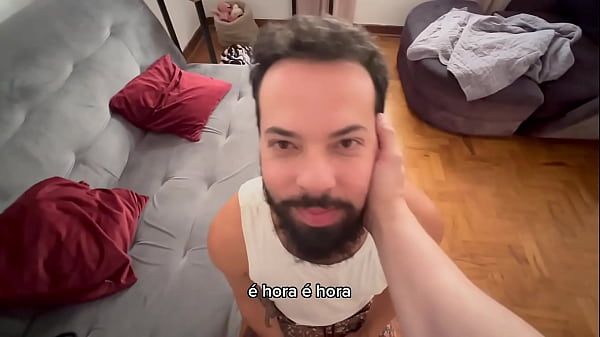 Image Homem barbudo chupa 41 paus - 36&ordm_ e 37&ordm_ mamadas - V&iacute_deo completo no RED