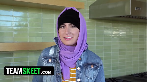 Image Arab Slut With Hijab Masturbates For Her Boyfriend And Then Gets On Her Knees & Swallows His Manhood