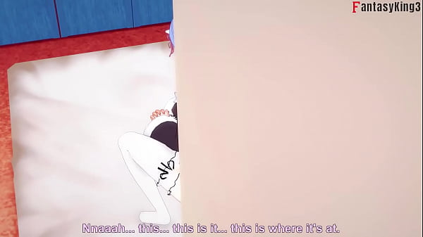 Image Rem fucking Hard | 4 | Big Boobs maid Re: Zero | Watch the full and POV version on Sheer or PTRN: Fantasyking3