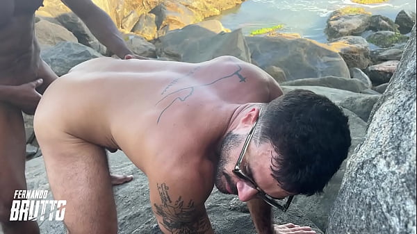 Image Fernando Brutto dando gostoso na praia de Abric&oacute_
