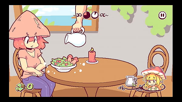 Image Futanari Di Funghi [ FUTA Hentai Game ] Ep.1 giving then shemale cum as special sauce in the restaurant !