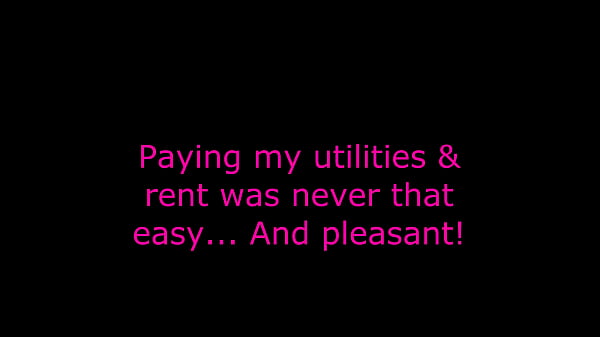 Image Paying the rent and utilities...