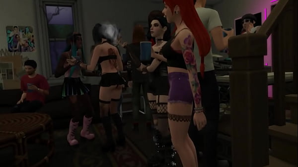 Image POV Sex with Goth Chick at Party - Sims 4 Porn Video