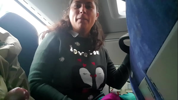 Image Exhibitionist seduces Milf to Suck & Jerk his Dick in Bus